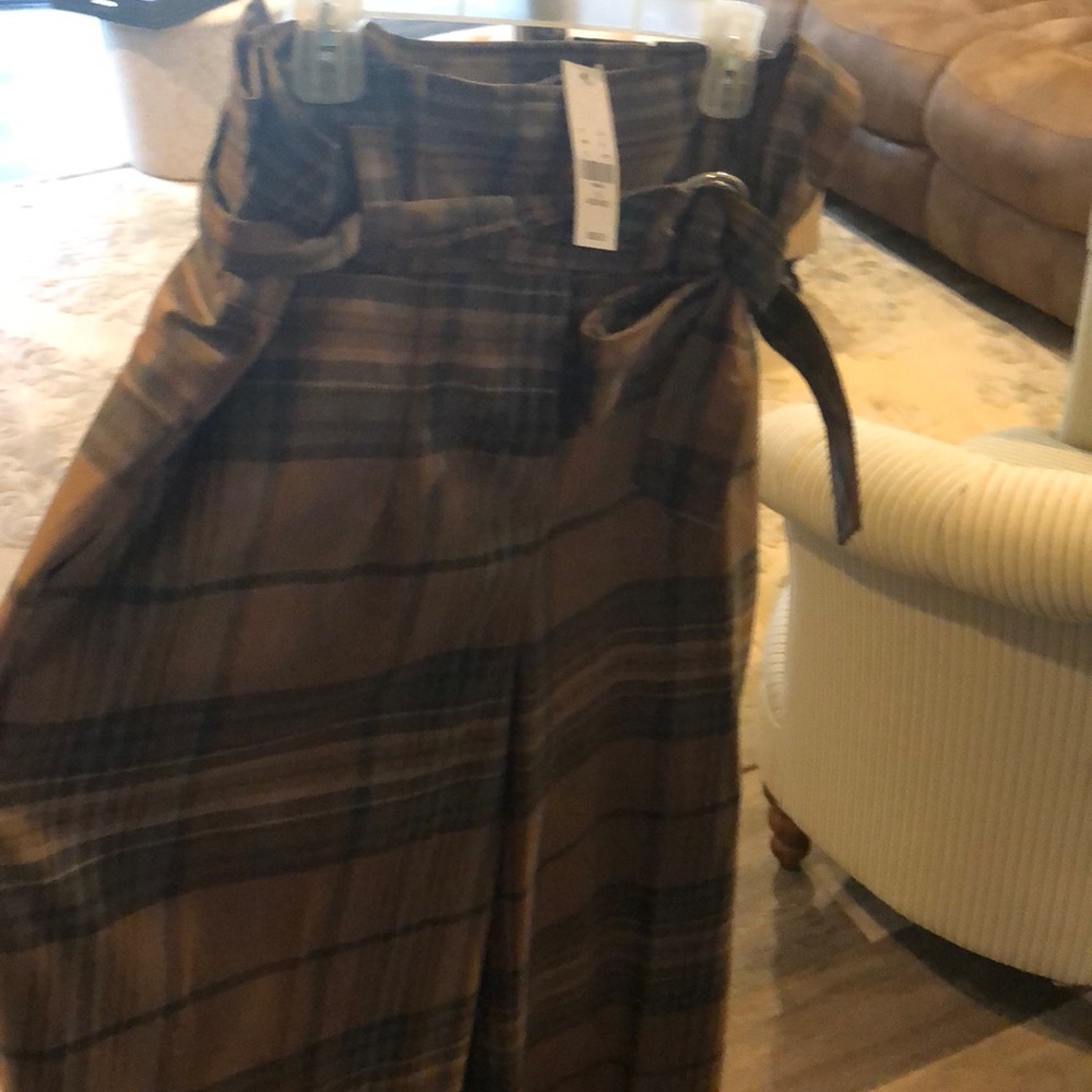 Plaid pants